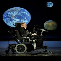 Stephen Hawking come esempio per i giovani