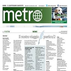 Pubblicazione su Metro News Italia – Il Natale del mendicante